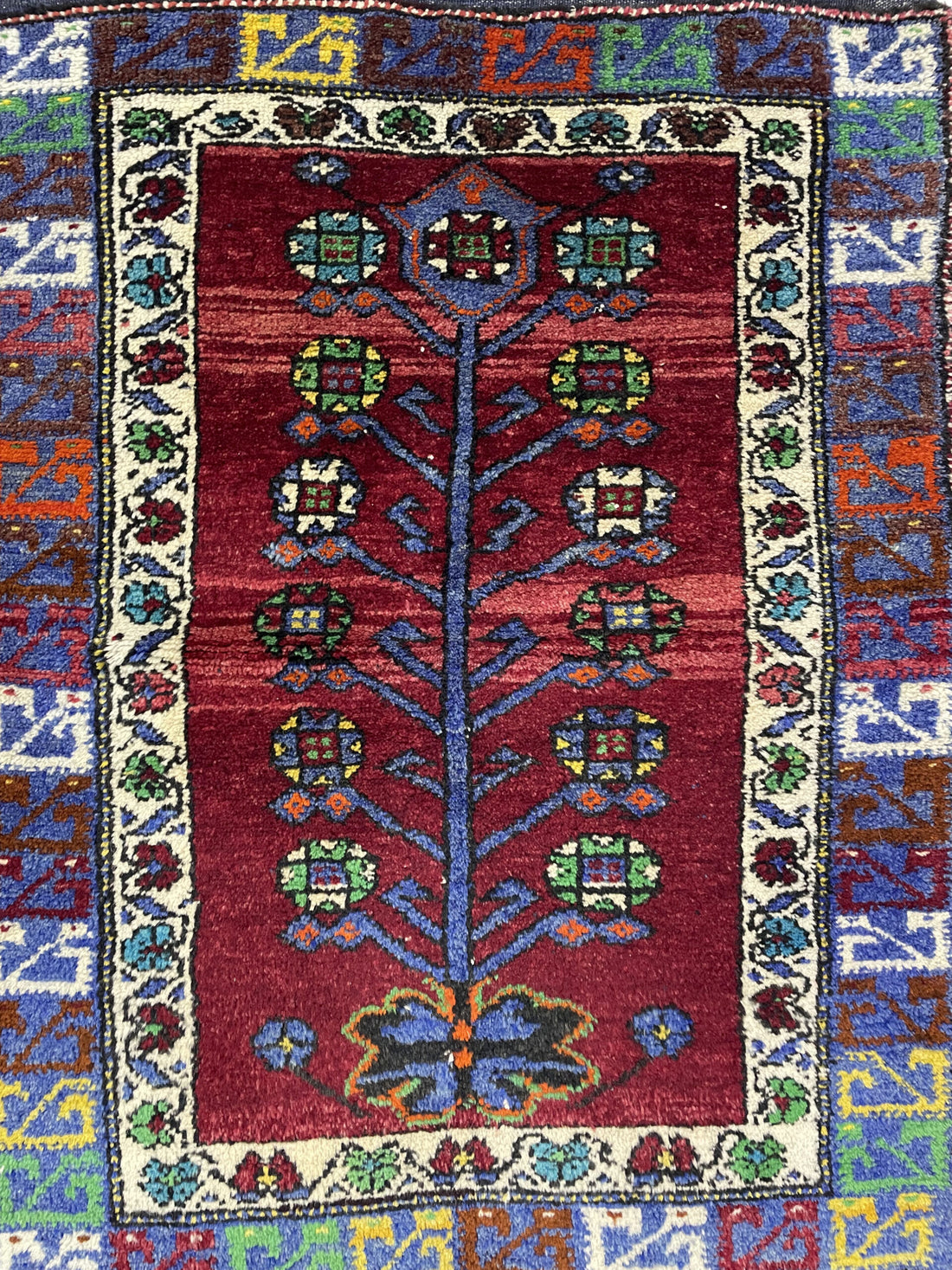 Vintage Manisa Selendi Rug 88 cm x 112 cm - 0050007