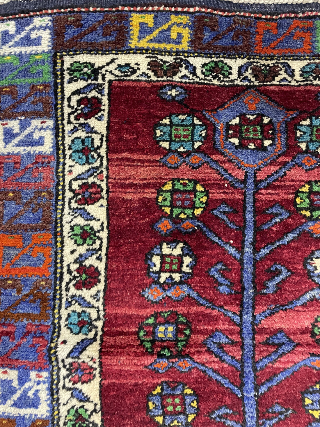 Vintage Manisa Selendi Rug 88 cm x 112 cm - 0050007