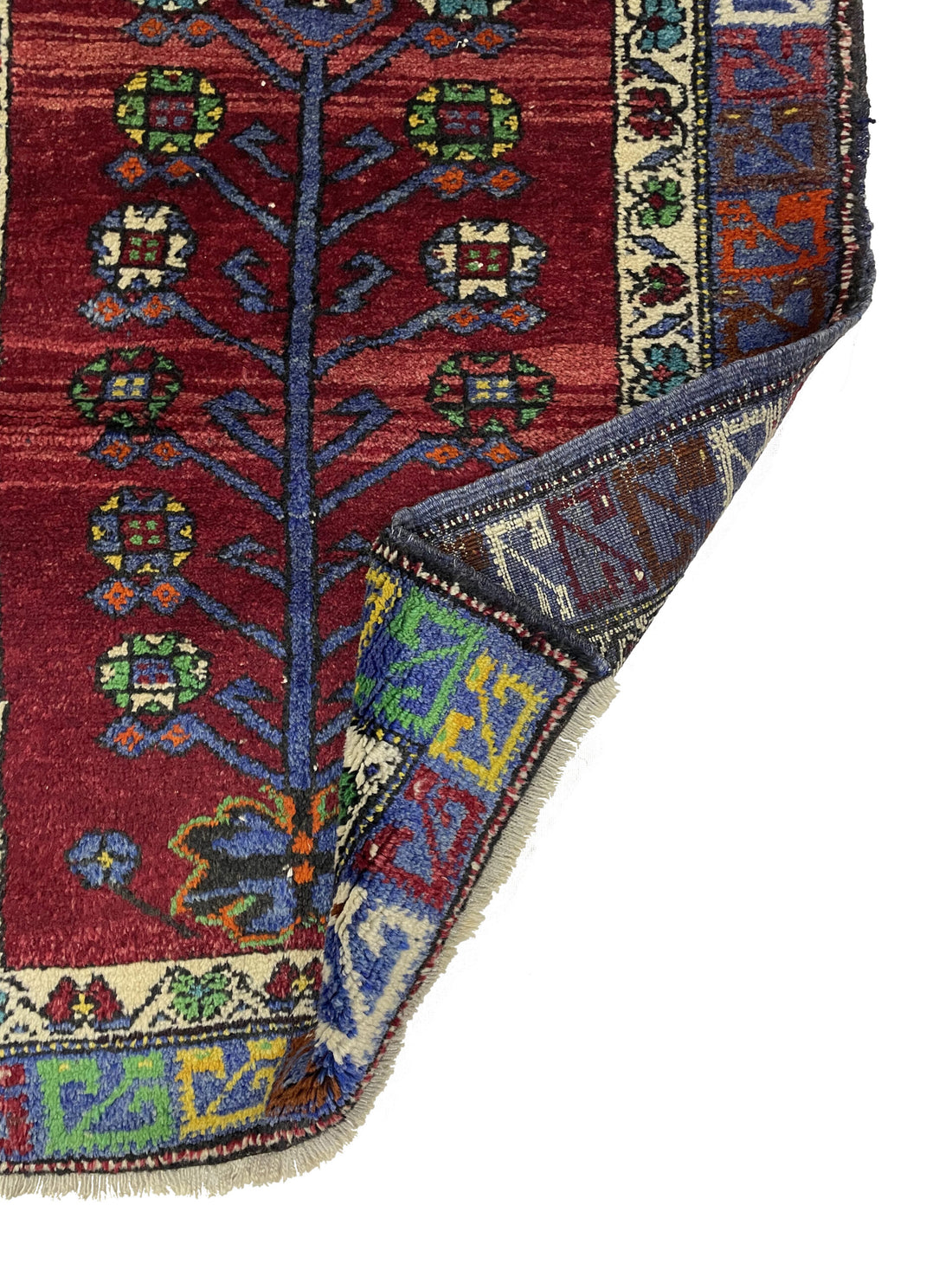 Vintage Manisa Selendi Rug 88 cm x 112 cm - 0050007