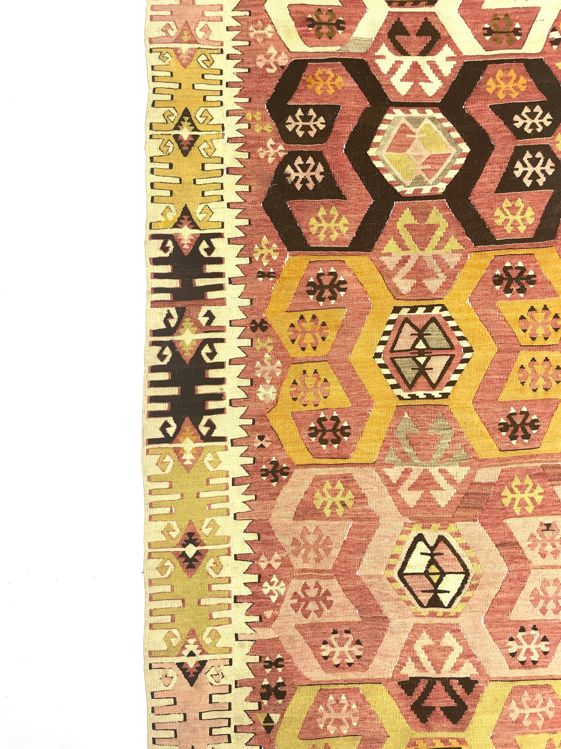 Vintage Esme Kilim Runner 105 cm x 317 cm (3’5” FT X 10'4" FT) - R010002