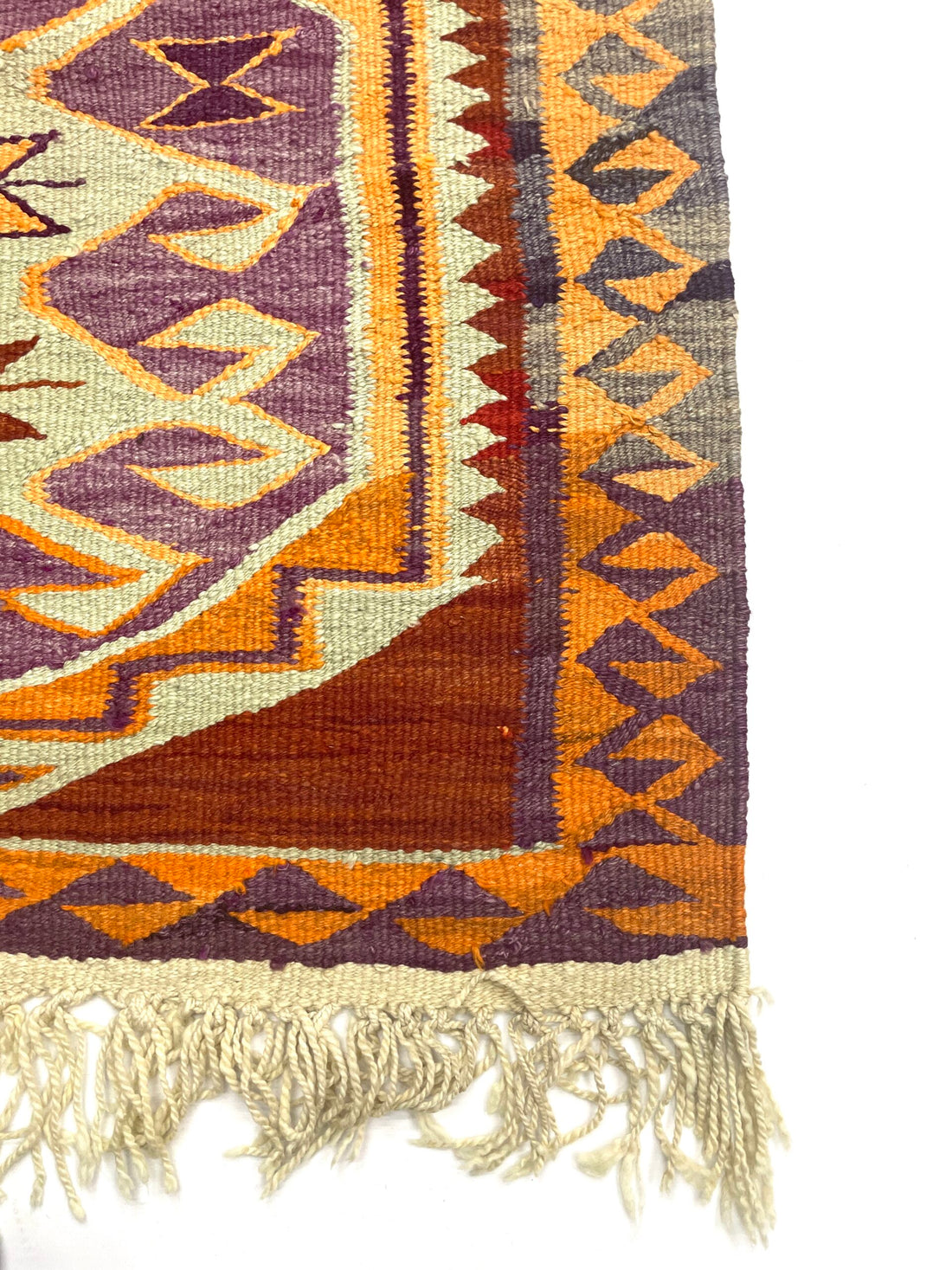 Vintage Turkish Kilim Runner Rug 98 cm x 305 cm (3’2” FT X 10 FT) - R010001